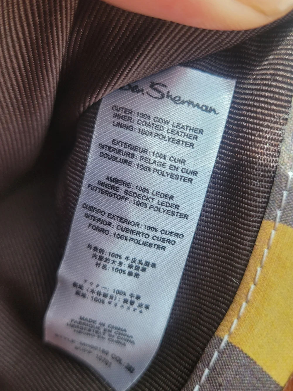 Ben Sherman carry ben